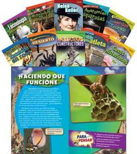 Cover image for Time for Kids Nonfiction Readers Spanish, Grade 4 10-Book Set 1