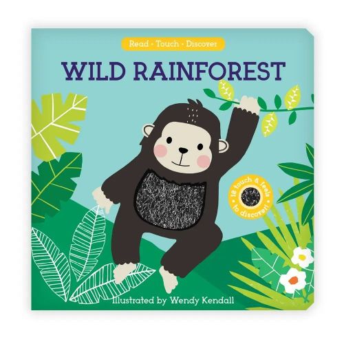 Cover image for Read, Touch, Discover: Wild Rainforest