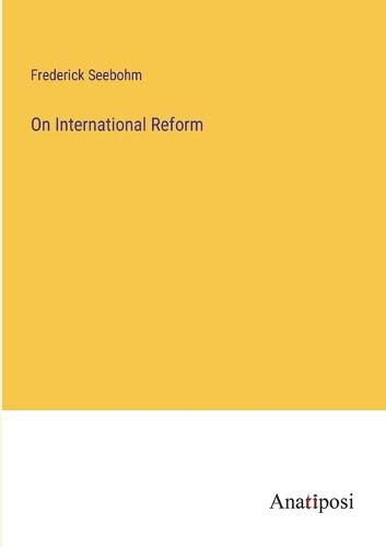 Cover image for On International Reform