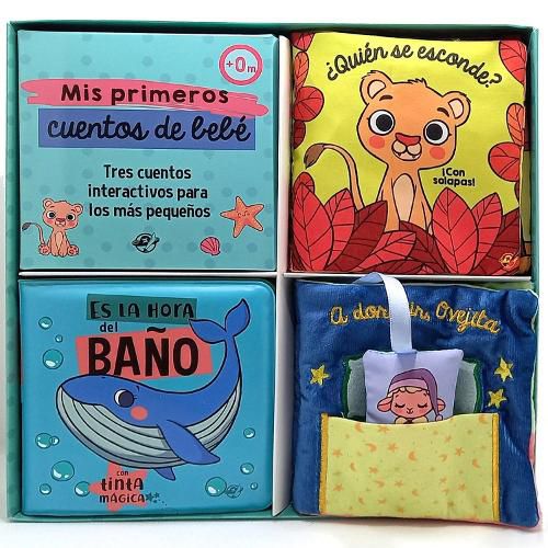 Cover image for Mis primeros cuentos de bebe