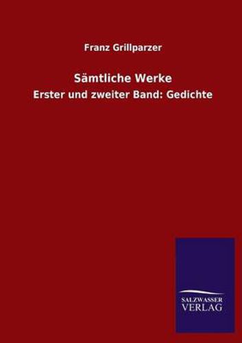 Cover image for Samtliche Werke