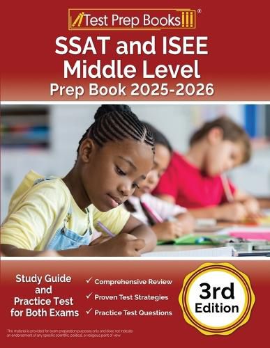 Cover image for SSAT and ISEE Middle Level Prep Book 2025-2026