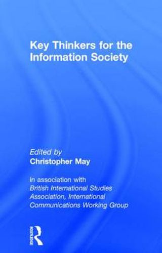 Cover image for Key Thinkers for the Information Society: Volume One