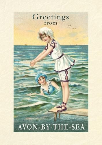 Cover image for Vintage Lined Notebook Greetings from Avon-by-the-Sea