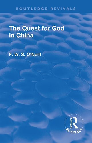 Cover image for The Quest for God in China