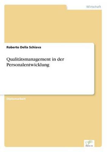 Cover image for Qualitatsmanagement in der Personalentwicklung