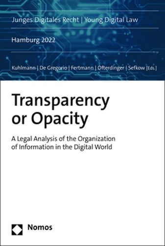 Cover image for Transparency or Opacity
