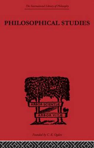 Cover image for Philosophical Studies