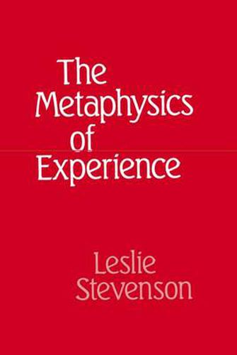 Cover image for The Metaphysics of Experience