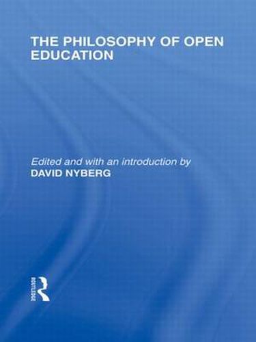 Cover image for The Philosophy of Open Education