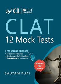 Cover image for Clat 2020: 12 Mock Tests