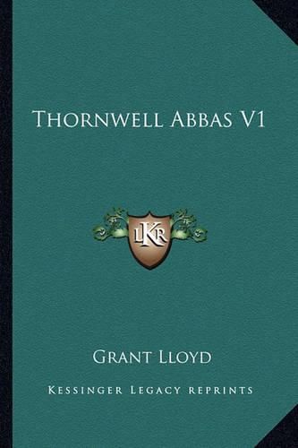 Cover image for Thornwell Abbas V1