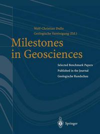 Cover image for Milestones in Geosciences: Selected Benchmark Papers Published in the Journal  Geologische Rundschau