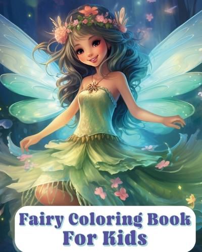 Cover image for Fairy Coloring Book For Kids