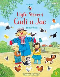 Cover image for Cyfres Cae Berllan: Llyfr Sticeri Cadi a Jac Sticker Book