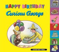 Cover image for Happy Birthday, Curious George (Tabbed Book)