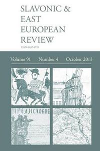 Cover image for Slavonic & East European Review (91: 4) October 2013