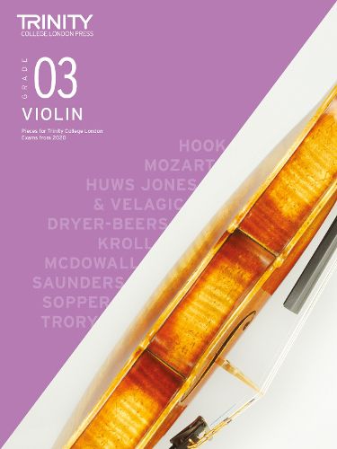 Cover image for Violin 2020-2023. Grade 3