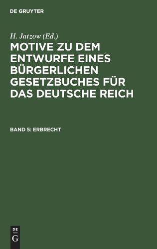 Cover image for Erbrecht