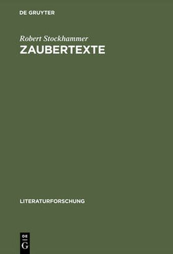 Cover image for Zaubertexte