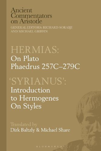 Hermias: On Plato Phaedrus 257D-279C, with 'Syrianus'