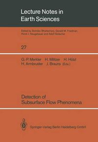 Cover image for Detection of Subsurface Flow Phenomena