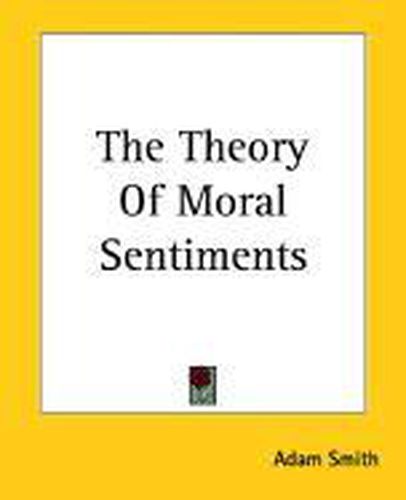 Theory Of Moral Sentiments Part 1