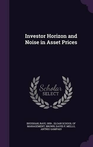 Cover image for Investor Horizon and Noise in Asset Prices