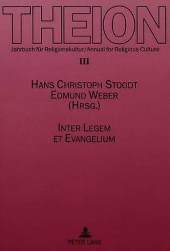 Cover image for Inter Legem Et Evangelium