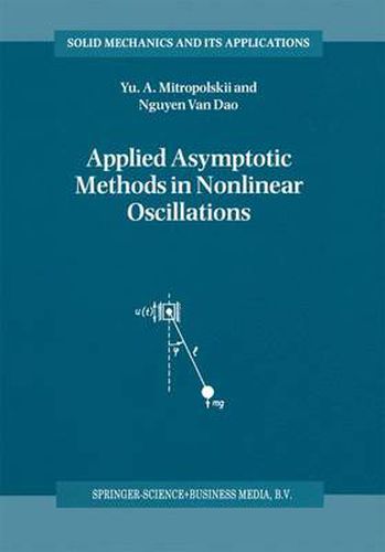 Cover image for Applied Asymptotic Methods in Nonlinear Oscillations