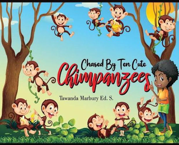 Cover image for Chased By Ten Cute Chimpanzees