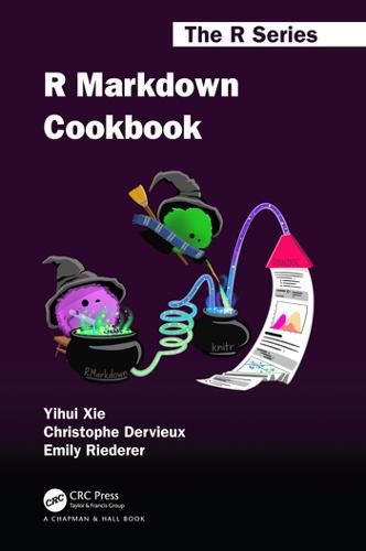 Cover image for R Markdown Cookbook