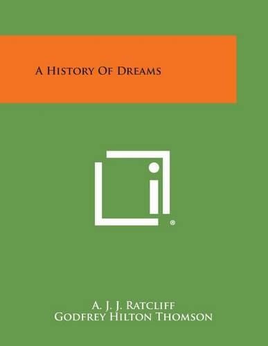 Cover image for A History of Dreams