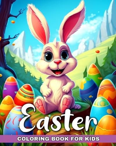 Cover image for Easter Coloring Book for Kids