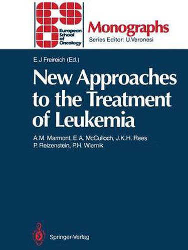 Cover image for New Approaches to the Treatment of Leukemia