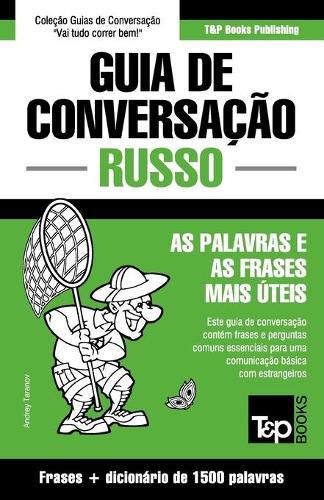 Cover image for Guia de Conversacao Portugues-Russo e dicionario conciso 1500 palavras