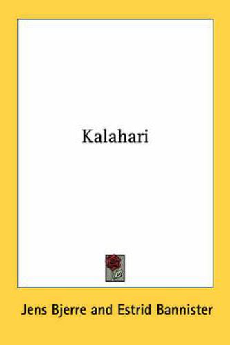 Cover image for Kalahari