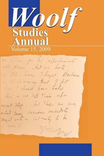 Cover image for Woolf Studies Annual v15