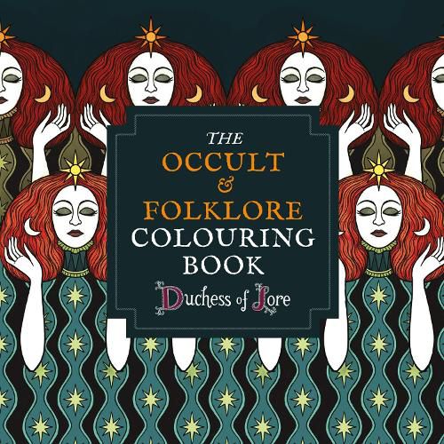 Cover image for The Occult & Folklore Colouring Book