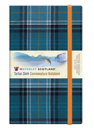 Cover image for Blue Loch Waverley Tartan Notebook/Journal: Large: 21 x 13cm