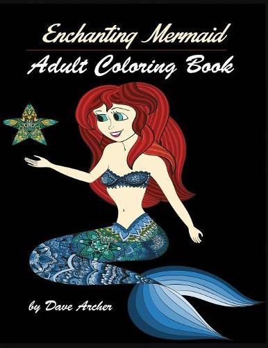 Cover image for Enchanting Mermaids: Adult Coloring Book Designs