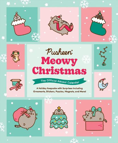 Cover image for Pusheen Meowy Christmas: The Official Advent Calendar