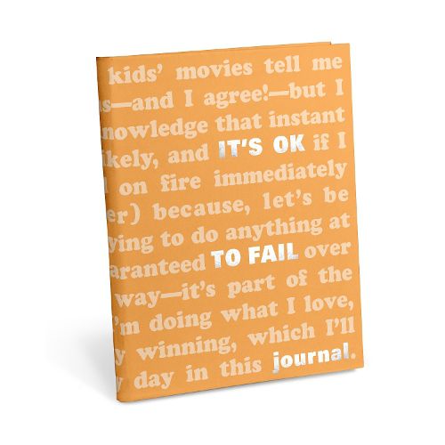 Cover image for Knock Knock It's OK to Fail Journal