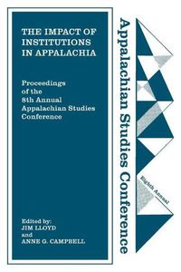 Cover image for The Impact of Institutions in Appalachia