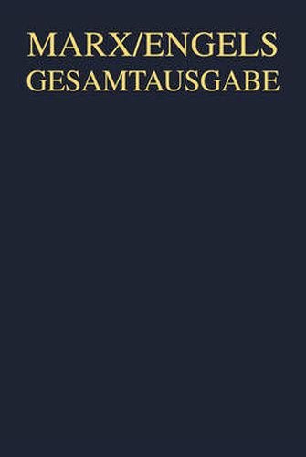 Friedrich Engels: Werke, Artikel, Entwurfe Mai 1883 Bis September 1886