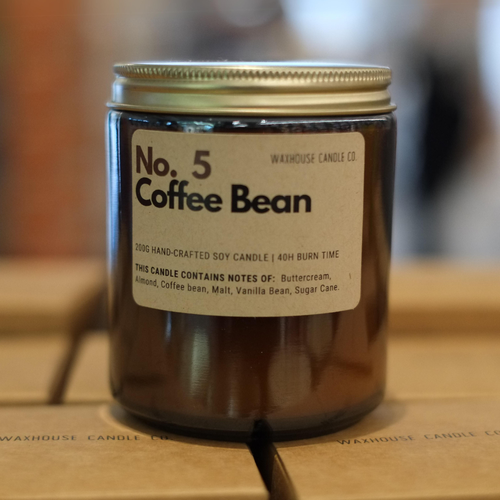 Cover image for No.5 Coffee Bean Soy Candle 200g