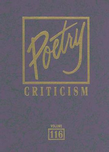 Cover image for Poetry Criticism