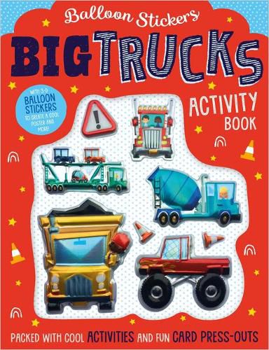 Cover image for Big Trucks Activity Book