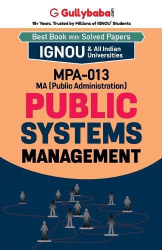 Cover image for Mpa-013 Public Systems Management