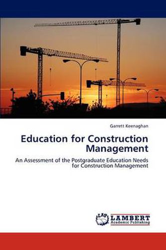 Cover image for Education for Construction Management